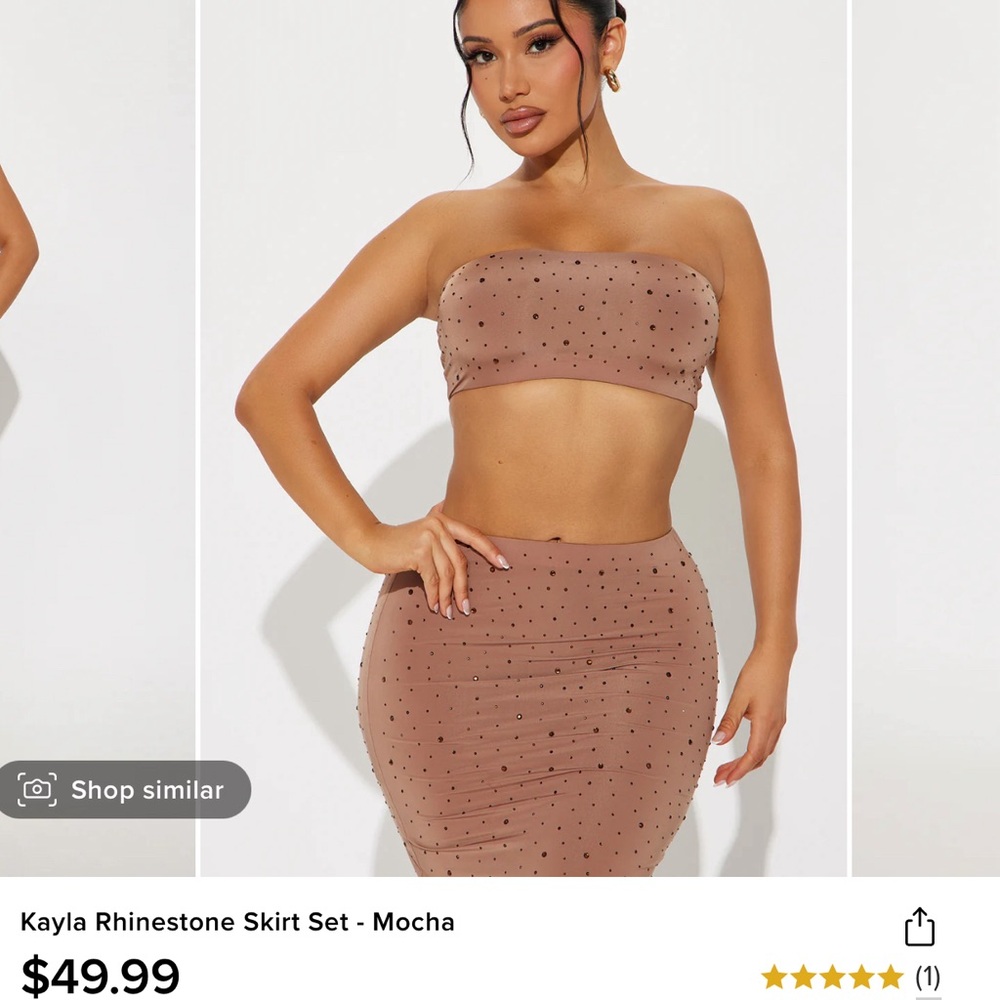 Two piece fashionova set